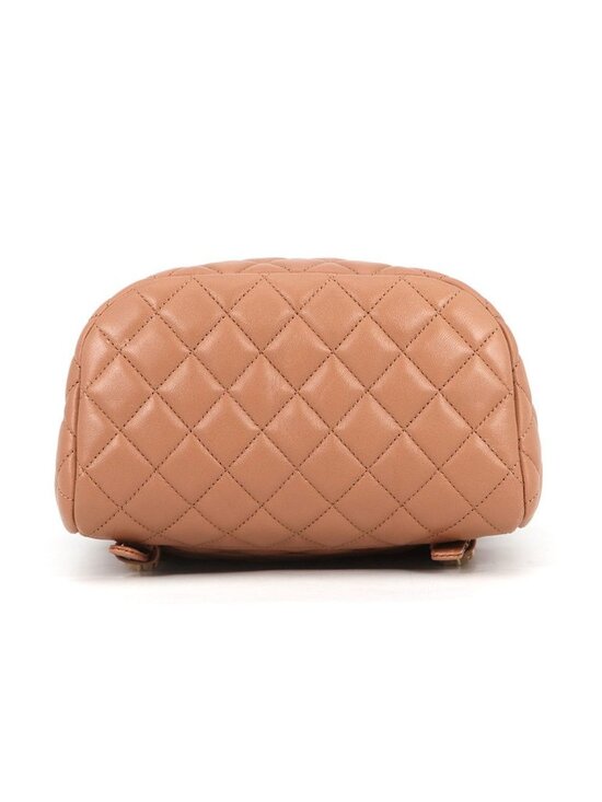 Chanel Backpack Quilted CC Logo Lambskin main image 8